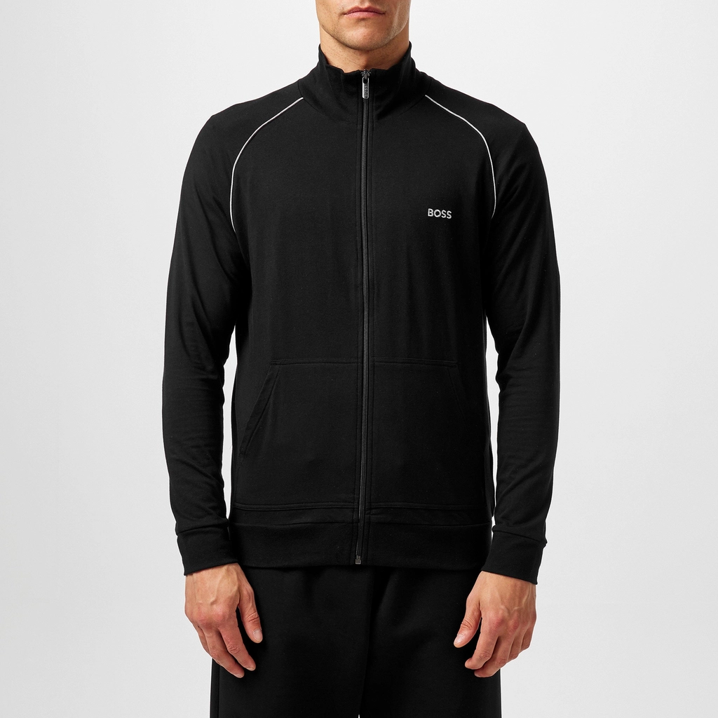 Hugo Boss Mix And Match Zip Jacket - Black 001